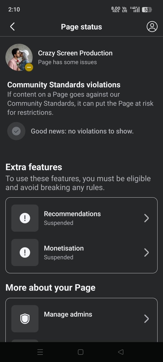 naveensingh_bth's tweet photo. First the monetization on my account was suspended because I increased engagement, then this was done by taking away the quality content. This is a scam of Facebook. I request the Facebook creator to stop using it. #scamfacebook #facebook #facebookscam @facebook https://t.co/dADjtvEIU4