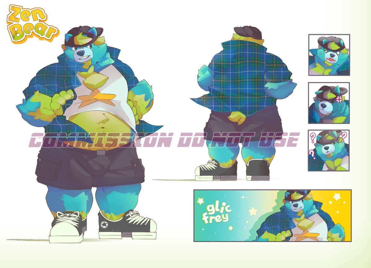 ZenDigi_'s tweet photo. 🐻03 @GlicFrey - Commission Sheet 🐻 https://t.co/rcKDLLPkeS