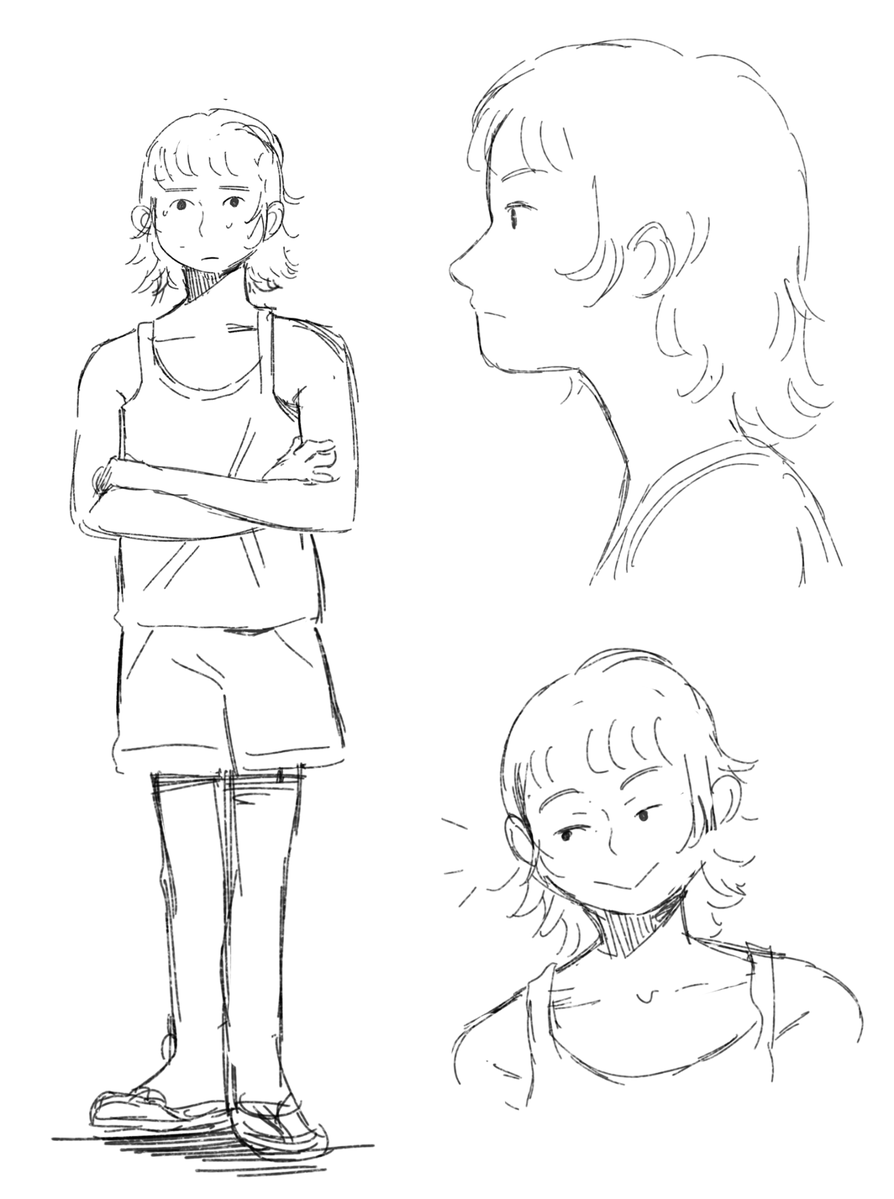 goisuto's tweet photo. character sketch
#characterdesign #sketch https://t.co/D5S8TjvtIQ