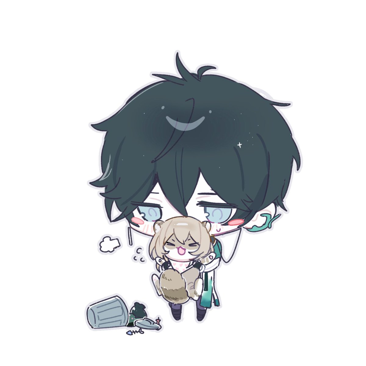 Chucaogia's tweet photo. 🦝
#HonkaiStarRail • #DanHeng • #danstelle • #Stelle https://t.co/6npIcmbvlW
