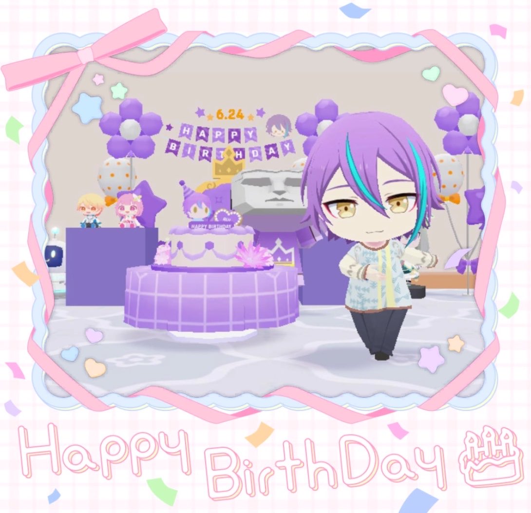 stisocki's tweet photo. 카미시로 루이님 생일 축하드려요💜🫟💜🫟 https://t.co/6nmzrMP8oD