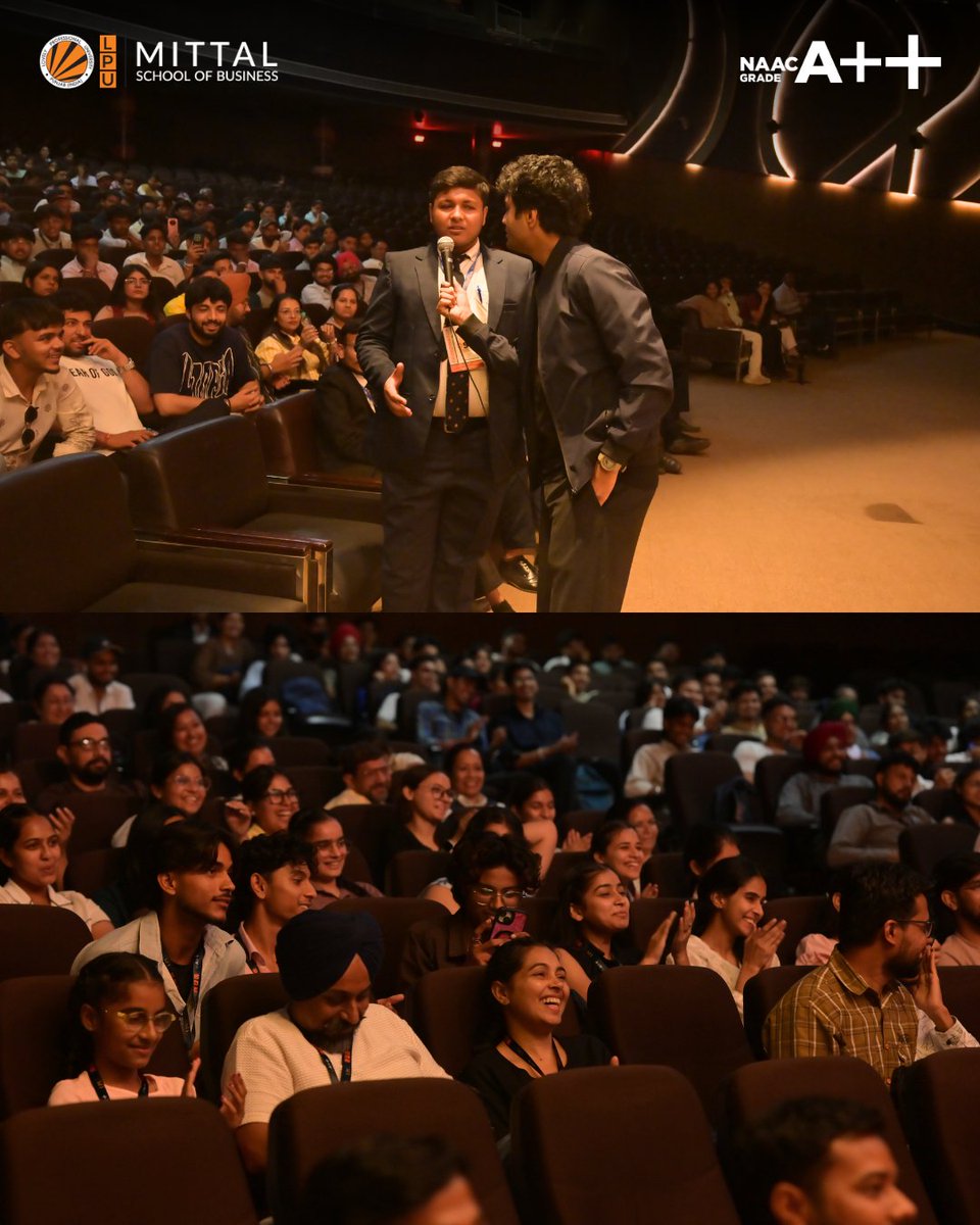 lpumsb's tweet photo. A day of exploration, inspiration and discovering the opportunities that shape tomorrow's business professionals. 

@lpuuniversity
#MittalSchoolOfBusiness #LPUExperienceDay #FutureBusinessLeaders #BusinessSchool #LPU https://t.co/31BrOW5uHa