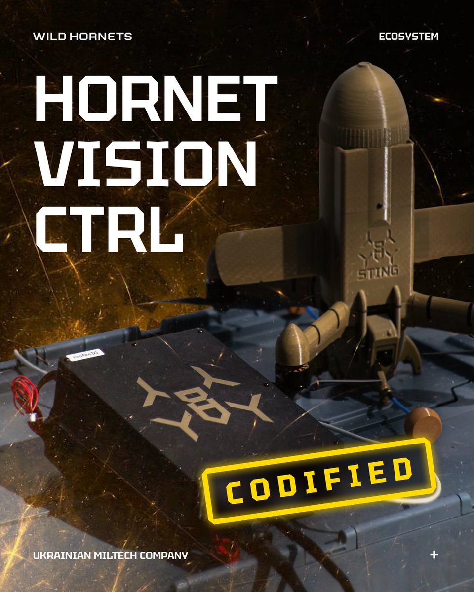 wilendhornets's tweet photo. Hornet Vision Ctrl — the first codified remote control system for interceptor drones in Ukraine 🔥

Learn more about this Wild Hornets technology in our latest post. https://t.co/4foOWELO6b