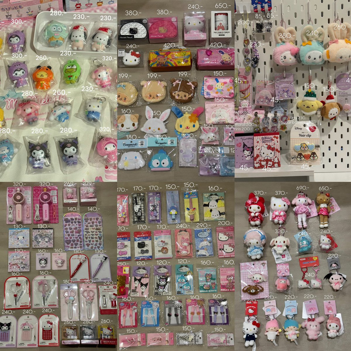 hellocutieclub's tweet photo. ✿ สินค้าเข้าใหม่ พร้อมส่งค้าบ 🍨☘️

 ꒰ สินค้าเดิมยังมีน้า ꒱ 🌷

🚗 : ค่าส่งเหมา 35.- บาท ซื้อครบ 3 ชิ้นส่งฟรี
( พื้นที่ท่องเที่ยว / ห่างไกล+30 )

⚠️ ให้สิทธิ์ลูกค้าโอนก่อน // สามารถฝากของได้ค่า 🙏🏻

#ตลาดนัดซานริโอ้ #ตลาดนัดsanrio #ซานริโอ้ #hellocutieclubพร้อมส่ง https://t.co/89u9gh3FjL