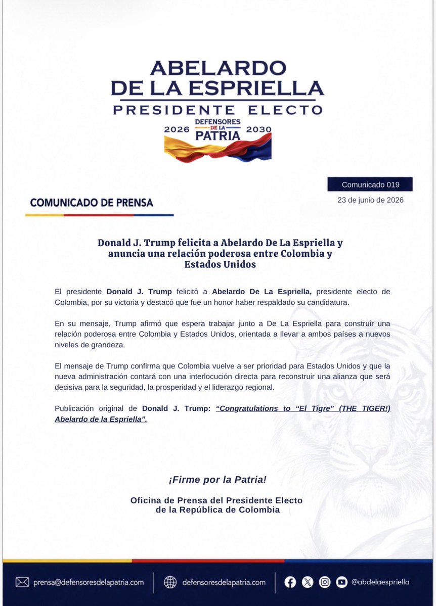 Defensores de la Patria tweet media