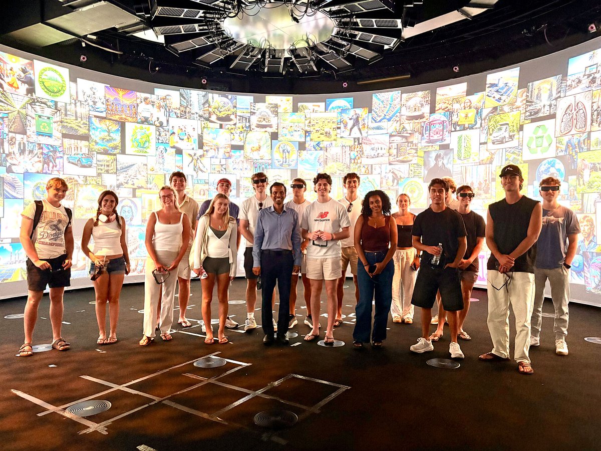 MindCausationAI's tweet photo. It was a pleasure to teach Artificial Intelligence to an inspiring group of students from the United States as part of the CIEE Sydney program, while they explored the vibrant and diverse culture of Australia.

The program enabled students to engage with Australia’s culture, heritage, food, society and environment, while also exploring leadership in technology and the evolving international AI landscape.

We discussed AI sovereignty, regulation, governance, ethics, policy, emerging risks and the role of AI in advancing sustainability.

I am grateful to the University of Sydney, University of Technology Sydney and Boston University for supporting this broader contribution to technology education, cultural learning and innovative research.

A special thanks to Craig Jin from the Computing and Audio Research Laboratory, Ben Simons from the UTS Data Arena, and Jane Hanley and Monika Nalewaja from CIEE Sydney for sharing valuable research, insights and innovation across the emerging AI technology landscape.

It is inspiring to raise students’ awareness of how AI can be embraced responsibly, how risks can be managed effectively, and how innovation can align with ethics, governance and sustainability.

Well done to William Alexander, Jonah Feldman, Arsema Fessehaye, Brayden Hartle, Addison Kenny, Evan Mangifesta, Ryan Markus, Logan Marshall, Tate Metrokin, Grant Oliver, Leo Rosowsky, Dylan Turpel, Anwyn Yeats and all involved.

#ArtificialIntelligence #AILeadership #AIGovernance #AIEthics #ResponsibleAI #AISafety #SustainableAI #HigherEducation #TechnologyEducation #ExperientialLearning #CulturalLearning #StudentExchange #VisitingLecturer #GlobalEducation #EducationDiplomacy #EducationalPartnerships #StudyAbroad #Australia #Sydney