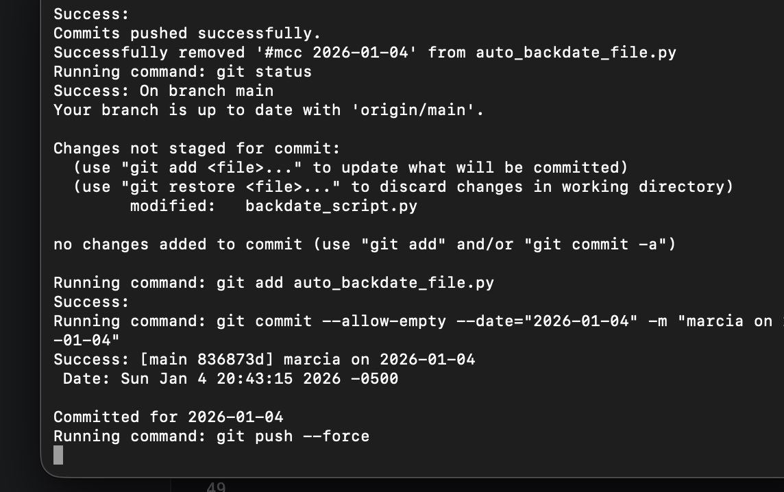 marciac95_'s tweet photo. How I make it look like Iβve coded everyday on GitHub π© as quick as it takes to open a bottle of wine π· hereβs the before, during, and after. Lmk if you want the tutorial or Python π which is public. #coding #pythonautomation #SoftwareDevelopment https://t.co/8k3uA4Zcz5