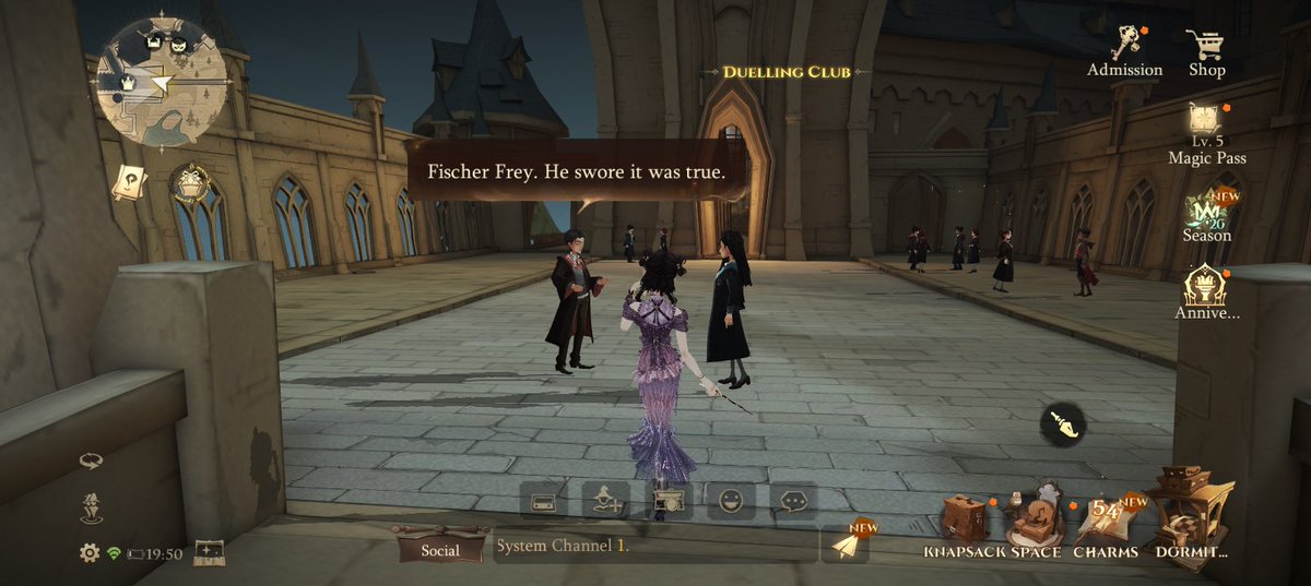 Nafisa08994602's tweet photo. This is cracking me up 🤣🤣 I think everyone at Hogwarts already knows that Fischer Frey can't be trusted. He likes to make up his own stories. Just like the one he made up about defeating a troll in the Forbidden Forest to Wenshi 🤣🤣 https://t.co/3jnEqODTvo