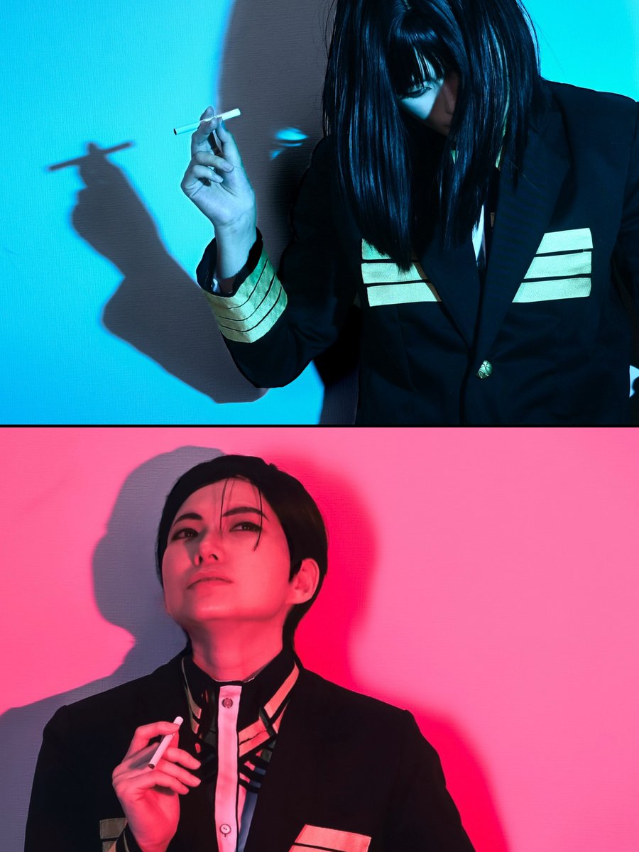 コスプレ衣装　日本三國　阿佐馬芳経　三角青輝 cosplay 日本三國 三角青輝 阿佐馬芳経 奇縁 Photo @rinazu_359