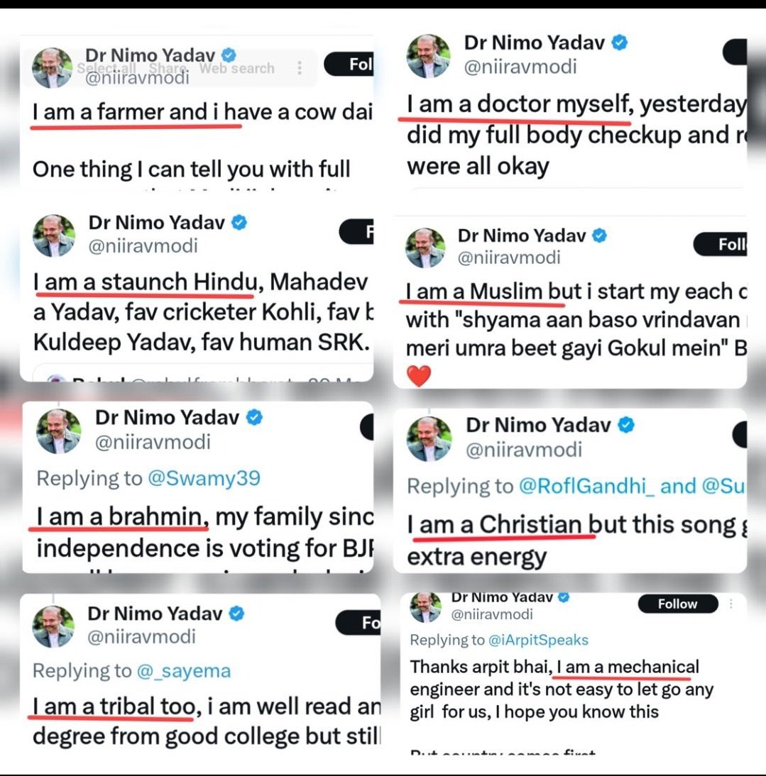 raghav_soni's tweet photo. @DrNimoYadav Aaaj kyaa bane ho ?? Bataa do 😂😂 https://t.co/UUIkTdXJ45