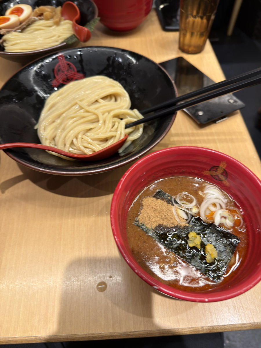 dhgk0's tweet photo. 久しぶりにつけ麺をいただきました🍜 https://t.co/B5zZal3Ttb
