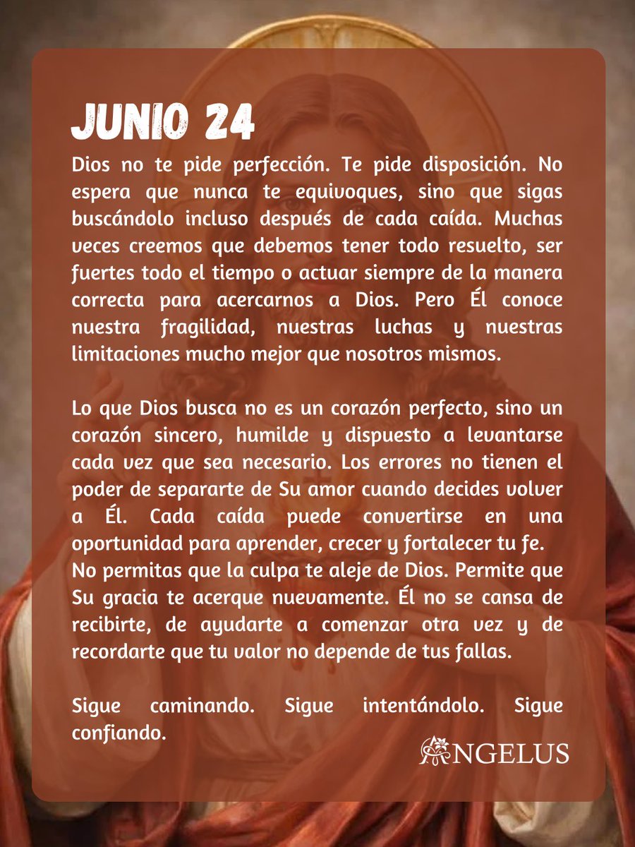 angelus_msj's tweet photo. Porque Dios no está escribiendo una historia de perfección, sino una historia de transformación. https://t.co/uSdFcofgHP