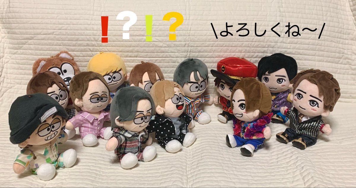 DigYumm's tweet photo. じゃーーん！！なんと今日から家族が増えました〜👏🏻
君たちの先輩の嵐さんでーす💚💜💛💙❤️みんな仲良くしてあげてね〜🫶🏻

 #タムぬい https://t.co/94EzQkIoXo