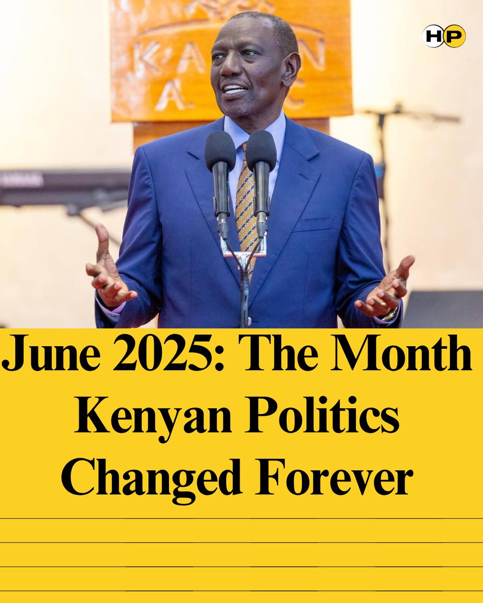 Walter_Akillah's tweet photo. For a better part of our self-rule, Kenyan politics has followed a familiar script where politicians rally their tribes and build political parties around regional alliances.

Every election cycle revolved around the same political arithmetic. Think tanks and spin doctors plotting on which coalition had Mt Kenya, the Rift Valley, or who controlled Nyanza. What would Western do? Could Ukambani swing the vote?

That was the Kenya politicians understood, then came June 2025.

A year later, it is becoming apparent how June 2025 was a political force whose aftershocks are still being felt across the country.

However, many politicians are still behaving as if they are operating in the old Kenya. Yet they are not. June 2025 changed the rules.

The biggest lesson from those protests was that there exists a large section of Kenyans who no longer see politics through the traditional tribal lens.

Young people from communities that had voted differently in 2022 suddenly found themselves speaking the same language. Their concerns were not about tribe. They were talking about taxes, jobs, corruption, accountability and the rising cost of living.

Perhaps the first time since the return of multiparty politics in Kenya, a national political movement emerged that was not anchored on a prominent politician, political party or an ethnic kingpin.

That alone shook the political establishment. Both in government and the opposition.

Whereas government officials struggled to understand who exactly they were dealing with. Opposition politicians tried to associate themselves with the movement but were often rejected. Flatly.

There was no Raila Odinga, William Ruto, or Uhuru Kenyatta, and definitely no political headquarters issuing instructions. The movement belonged to nobody and everybody at the same time.

This reality introduced something Kenya’s political class had rarely encountered before, where a citizen movement is operating outside traditional political structures.

President William Ruto perhaps felt the impact more than anyone else.

Before June 2025, his administration was largely focused on pushing economic reforms and defending them through policy arguments. But the protests exposed the gap between policy and public perception.

A government can have numbers in Parliament and strong legal arguments. It can even have support from international institutions. But if citizens feel unheard, none of that matters.

The events of June forced the administration into a political reset where government communication changed, and public engagement increased.

The language of governance became more cautious, a departure from the arrogance witnessed previously from high-ranking government officials and from leaders inside the King’s court.

Listening became just as important as policy implementation to President Ruto.

The protests did not just challenge the government though. They also exposed weaknesses within the opposition.

Traditionally, opposition parties thrive whenever public dissatisfaction rises. But June 2025 produced a different outcome.

Many young Kenyans viewed both government and opposition politicians with equal suspicion.

To them, the issue was not who occupied State House and who led the opposition. The problem was a political class that appeared disconnected from ordinary citizens. That should worry opposition leaders heading into 2027.

Year in year out, opposition politics in Kenya has been built around becoming the natural home of public anger. June 2025 showed that many citizens are increasingly unwilling to hand over their grievances to politicians.

The opposition can no longer assume that dissatisfaction with government automatically translates into support for opposition parties.

Perhaps the most enduring legacy of June 2025 is the rise of digital politics.

It is true, Kenya had already embraced social media and most of our politicians were active online where their campaigns increasingly relied on digital communication.

But June 2025 revealed something different.

Political mobilisation no longer requires political offices, rallies or party structures. A conversation started online can become a national movement within hours.

Today, every serious politician is paying attention to social media in a way they were not before June 2025. The next election will still be won on the ground. But the battle for public opinion is increasingly being fought on phones.

Politicians who understand that reality will have an advantage in 2027. They do not risk becoming irrelevant.

Most importantly, June 2025 produced a new generation of politically conscious Kenyans.

Many young people who had never attended a political rally, joined a political party or actively participated in politics, suddenly discovered they had a voice. They realised they could influence national conversations without seeking permission from politicians.

That discovery is so important for Kenya’s democracy. Why? Political awareness, once acquired, rarely disappears.

Some of the young people who were in the streets in June 2025 will be candidates in future elections. Others will become activists, journalists, lawyers, civil servants, entrepreneurs and community leaders. Many will simply become more engaged citizens. But they will carry with them the lessons of that month.

That is why June 2025 will remain important long after the headlines fade.

As politicians position themselves for 2027, many are still trying to solve tomorrow’s problems using yesterday’s formulas, building coalitions, negotiating regional alliances and counting ethnic numbers. Those things still matter.

This is Kenya after all. But June 2025 introduced a new variable into the equation. 

An increasingly informed, connected, and politically aware generation that is less interested in political slogans and more in results and track record.