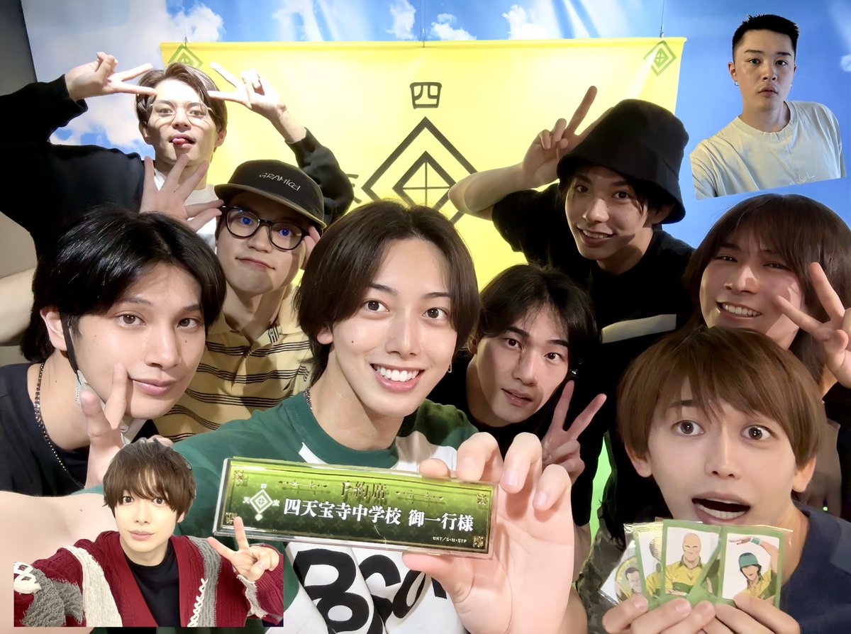 kaito428Tokudaa's tweet photo. 四天宝寺祭り in NAMJATOWN
こちら行ってまいりました〜!
久々にみんなと会って、最高にかっこいい副部長にも会ってきました✨

次は全員で!!
#テニスの王子様
#テニミュ https://t.co/kxVuPklbI8