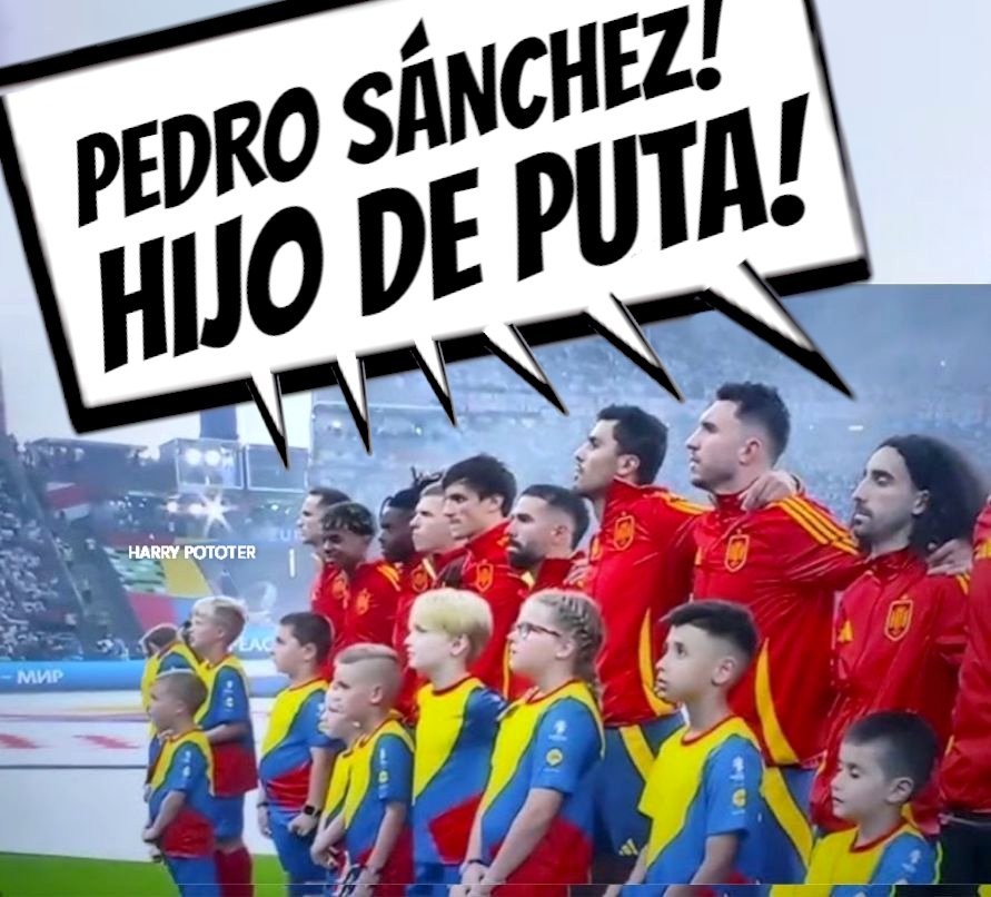 MONCHIPYTHON's tweet photo. NUEVO HIMNO ESPAÑOL...😂😂 https://t.co/XvZ9vPbItX