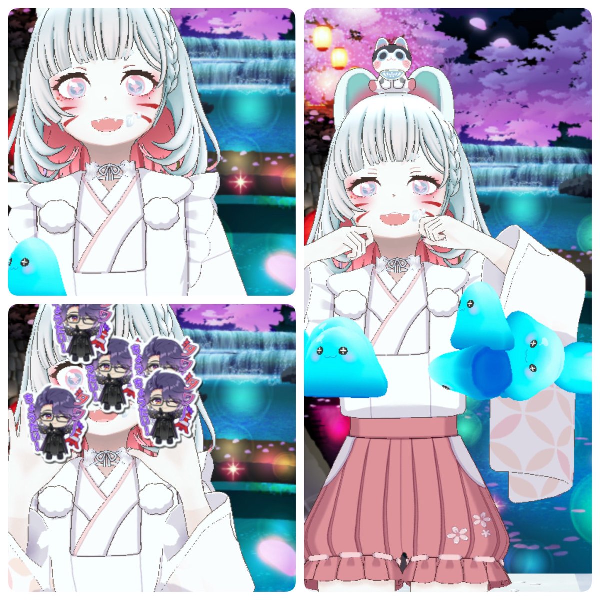 39_Shironeko's tweet photo. 今日も来てくれてありがとう〜🥹
最近遅刻ばっかりで申し訳ない(   ᷄ᾥ ᷅ )
それでも駆け付けてくれる皆が大好きだし、とても支えられております！

サポ、ギフトもありがとう(ㅅ´꒳` )
スライムに埋もれてにっこにこになりました✌🏻
オススメから来てくれた人も居てとても嬉しい！ https://t.co/7CLyv75HSD
