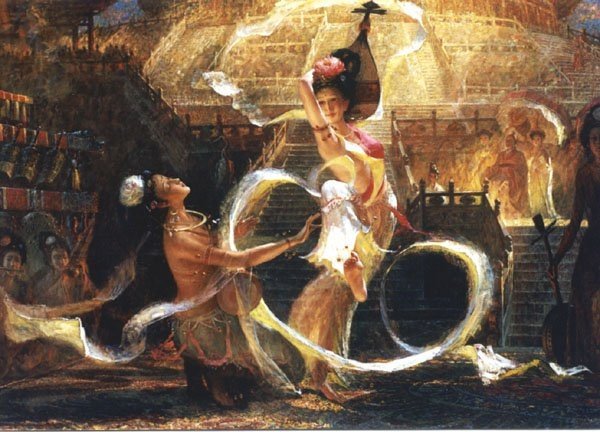 whistlingpetals's tweet photo. the Chinese pipa dance and courtly splendor in the paintings of Zhiwei Tu https://t.co/4MWfKSUs6C