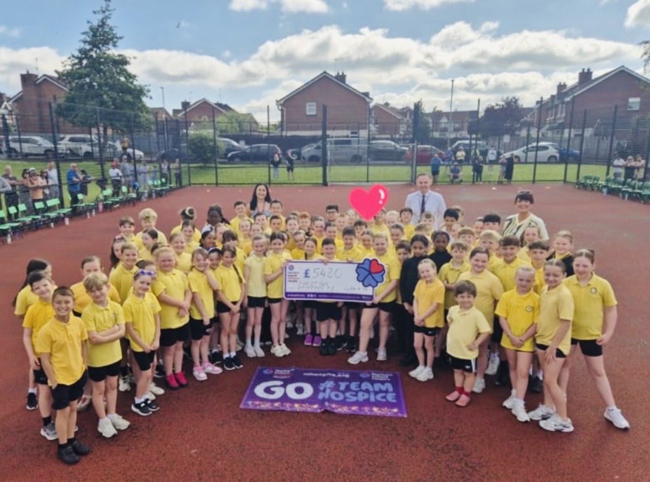 ctrps1's tweet photo. We were absolutely delighted to present the NI Children’s Hospice with a cheque for £5,480, raised through our whole-school fundraising efforts. 💜

A heartfelt thank you to everyone who supported this wonderful cause. Your generosity will make such a positive difference. #NICHS https://t.co/imEjZoV7L4