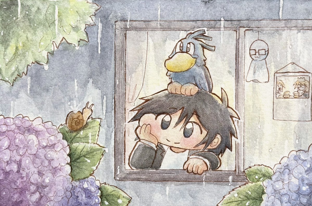 mero_mrow2's tweet photo. 梅雨☔️ #ranfren https://t.co/SJDlgsUBWA