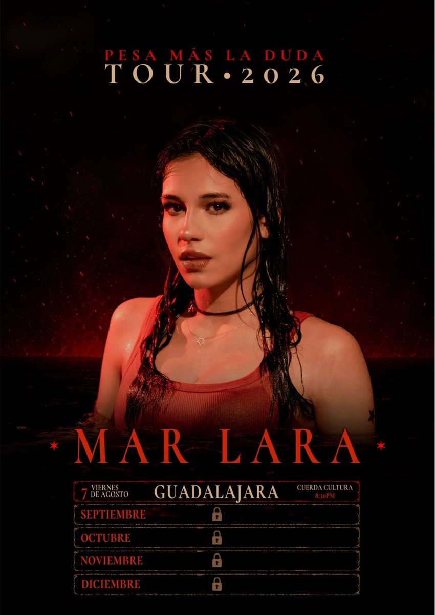 GeraAnt2's tweet photo. @MarLara_Oficial
Yo dije que regresaba cuando ella regresará a GDL.

¡¡¡AHÍ NOS VEMOS!!!
¡VENGA! https://t.co/y77kLl9Bca