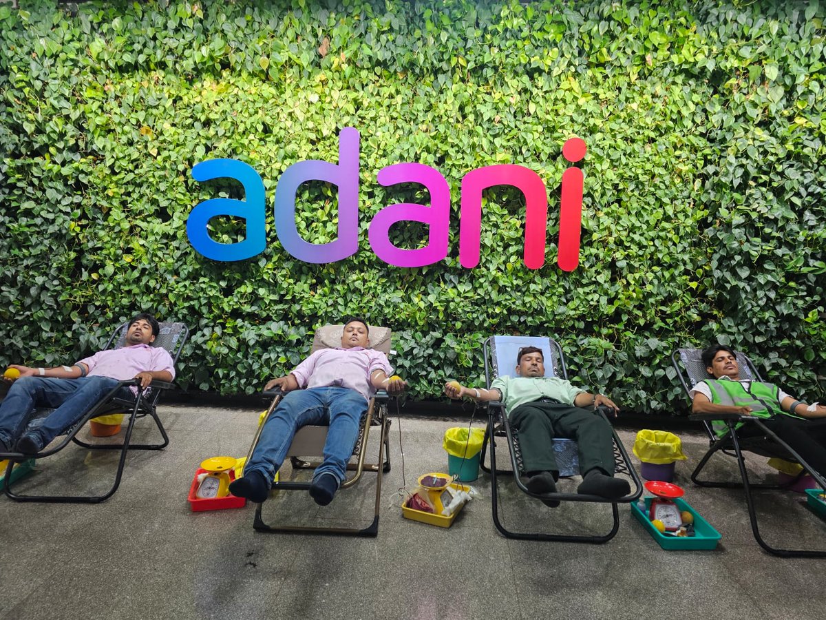 DehariyaRam's tweet photo. On the occasion of the birthday of our Adani Group Chairman, Gautam Adani, I had the privilege of contributing to society by donating blood at Lokmanya Blood Foundation, Gondia.

Blood Donation is the Greatest Donation. https://t.co/vDq6nzACEd