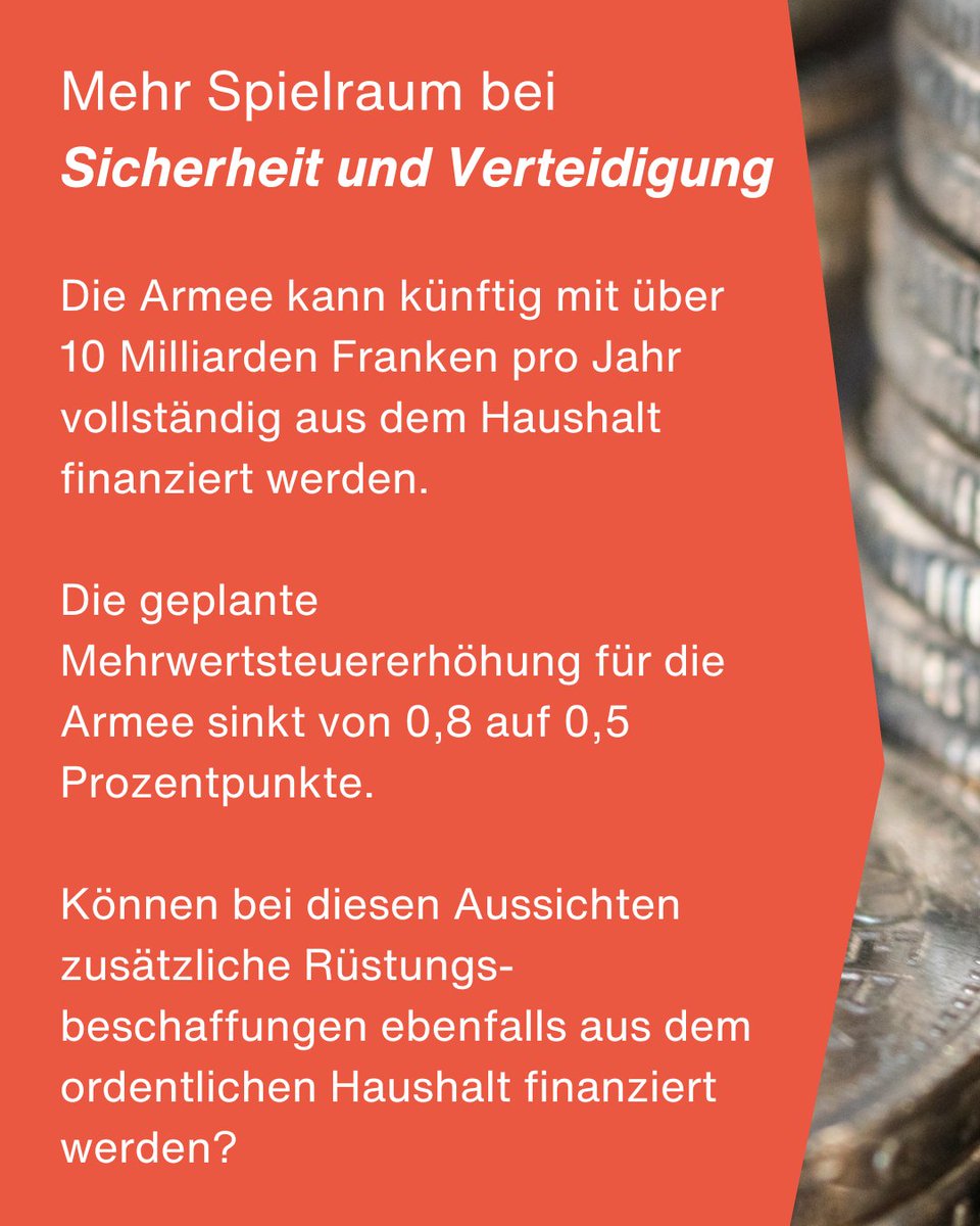 economiesuisse's tweet photo. Bundesfinanzen: Aufhellungen dank hoher Firmensteuerzahlungen und EP27 📈 

Noch im April plante der Bundesrat zusätzliche Korrekturen. Heute geht er bis 2030 von ausgeglichenen Haushalten und sogar leichten Überschüssen aus. 💰 Der Grund: Das Entlastungspaket 27 wirkt – und die Einnahmen entwickeln sich besser als erwartet.

Doch hinter der positiven Entwicklung steckt ein oft übersehener Punkt: Ein sehr kleiner Teil der Unternehmen trägt einen aussergewöhnlich grossen Teil der Bundesfinanzen. Gemäss Bundesrat entrichten rund 0,5 Prozent der Firmen drei Viertel der Gewinnsteuereinnahmen.

👉 Dies zeigt: Solide Bundesfinanzen sind keine Selbstverständlichkeit.
👉 Die Standortqualität bleibt ein zentraler Erfolgsfaktor für die Finanzierung wichtiger Staatsaufgaben.
👉 Die besseren Perspektiven eröffnen nun auch neue Optionen bei der Finanzierung von Sicherheit und Verteidigung. Die politische Diskussion darüber wird bereits in den kommenden Monaten an Fahrt aufnehmen.

🔎 Mehr dazu im Beitrag von Frank Marty: https://t.co/ZRcjU5s8rZ