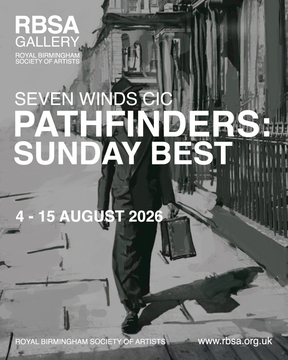 rbsagallery's tweet photo. Coming to the Gallery for two weeks in August are Seven Winds CIC with their exhibition Pathfinders: Sunday Best, an exploration of local histories, public engagement, and portraiture, as modes of making and meaning.

The exhibitions runs from Tuesday 4 until Saturday 15 August. https://t.co/Rc2MqZBoBe