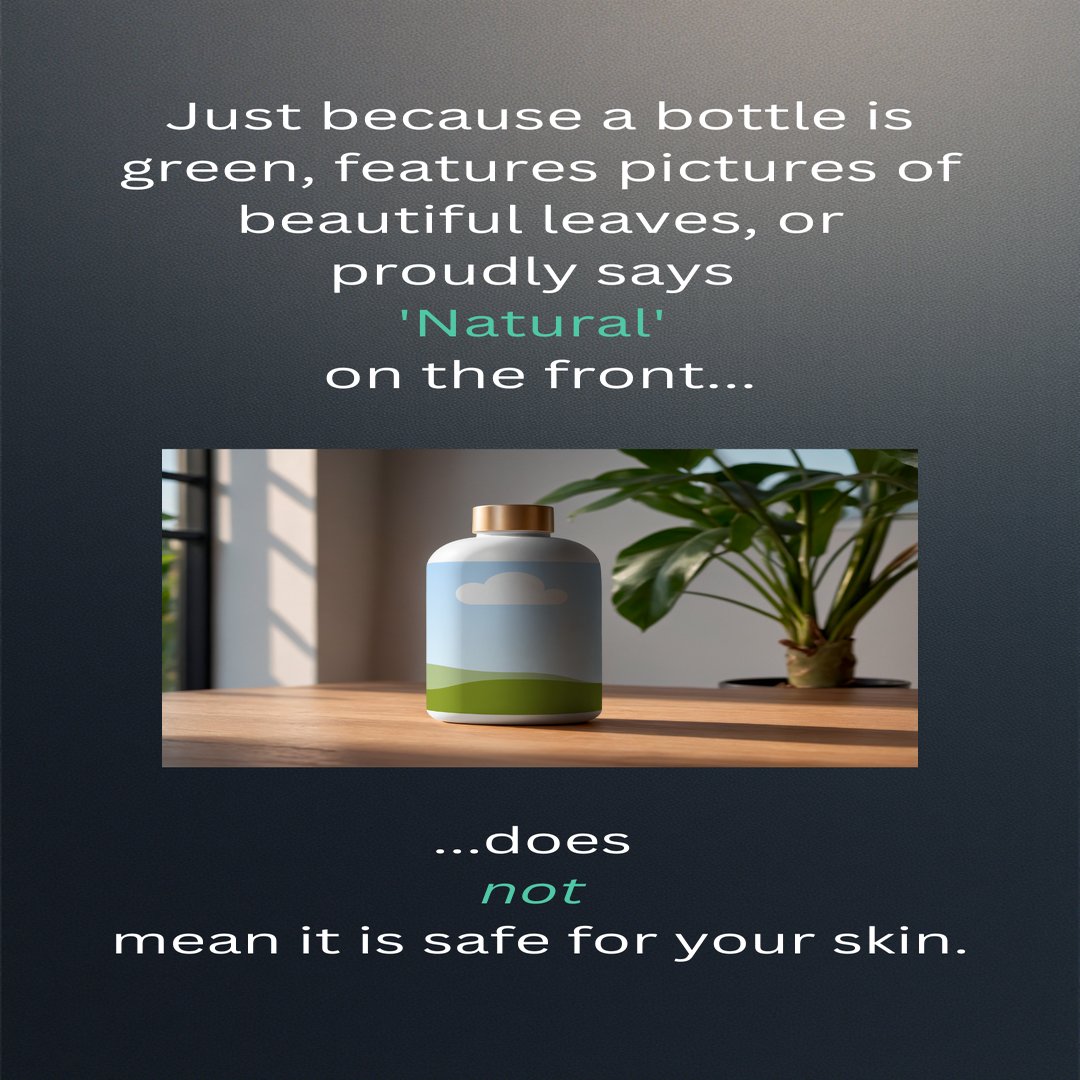 JohnChallo's tweet photo. 👉 Try NatureScan for free on Google Play: https://t.co/ZgnxP8ugav

If a skincare product says "Natural," what does that actually mean? Most of the time? Absolutely nothing. ❌

"Greenwashing" is a highly effective marketing tactic. Stay alert with NatureScan https://t.co/07xOT1Zp0x