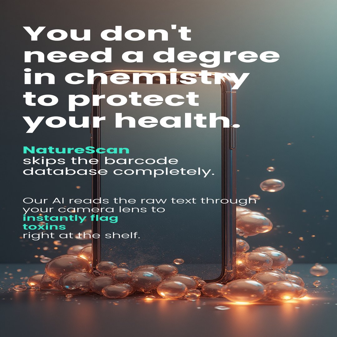 JohnChallo's tweet photo. 👉 Try NatureScan for free on Google Play: https://t.co/ZgnxP8ugav

If a skincare product says "Natural," what does that actually mean? Most of the time? Absolutely nothing. ❌

"Greenwashing" is a highly effective marketing tactic. Stay alert with NatureScan https://t.co/07xOT1Zp0x