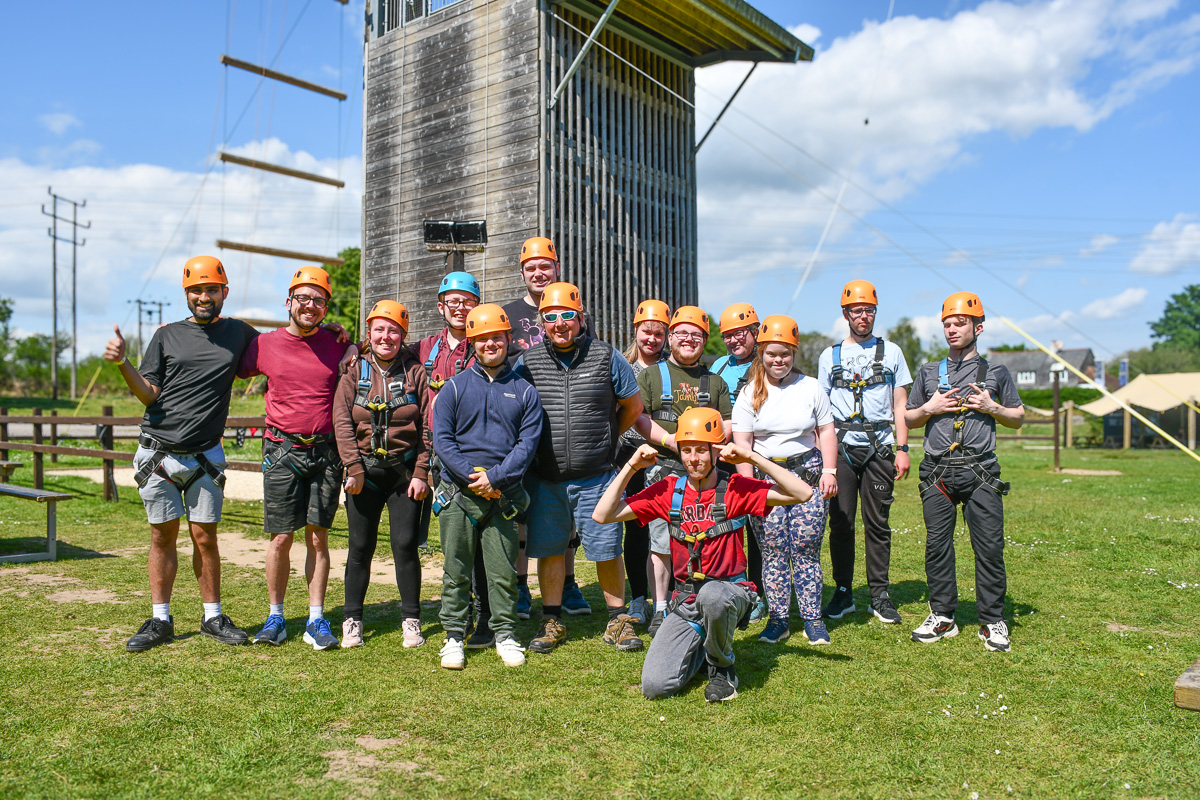 Rockley1's tweet photo. Is it is possible to take a group of SEN students on a five-day outdoor residential activity trip? The answer is yes!

Gordon Baines from @CRC_College brought 34 SEN students, aged 18–25 to Buddens Activity Centre for a residential trip in May.

https://t.co/ZTRBp5q3dg https://t.co/vQAyhy5dCC