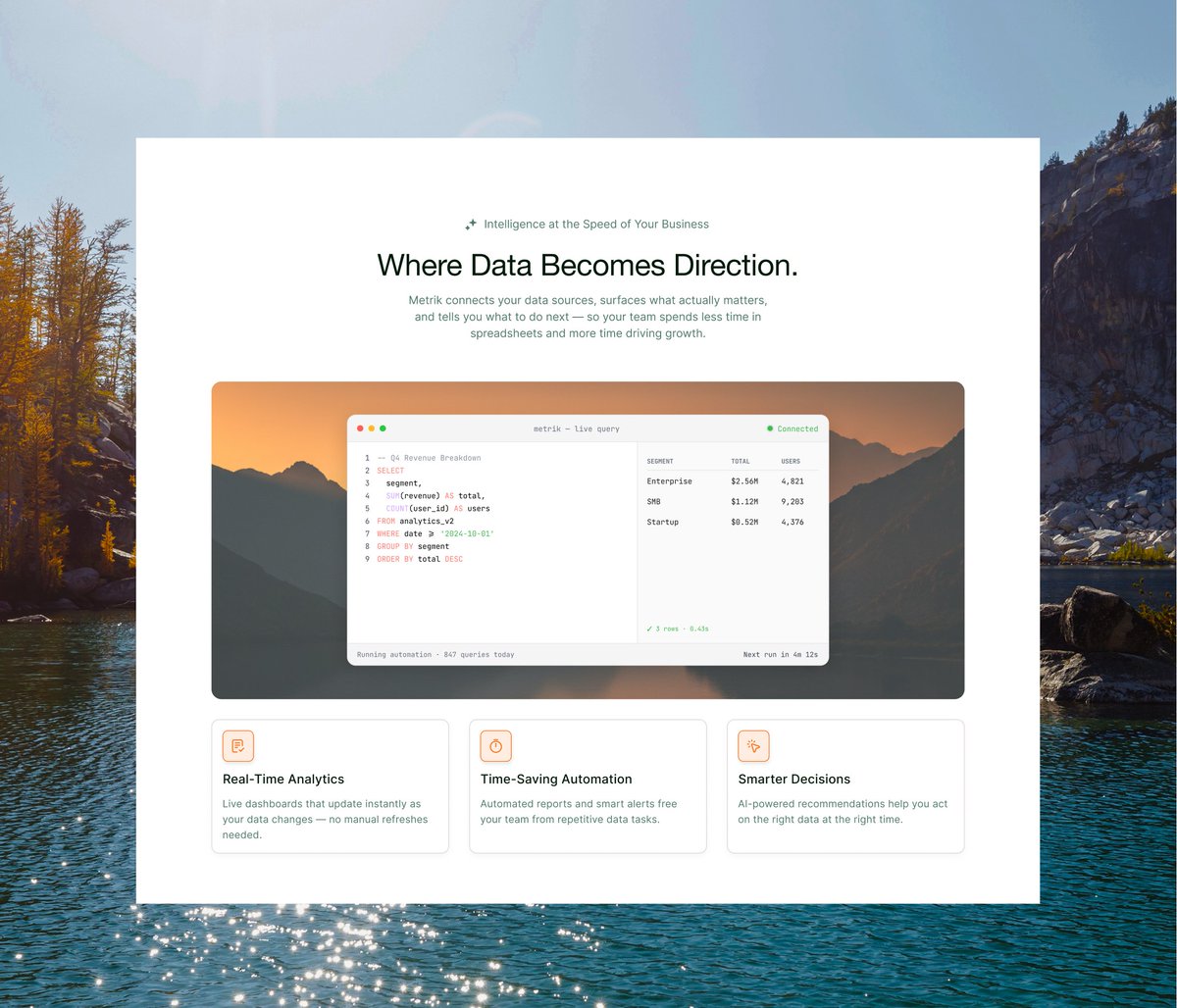 vicseks's tweet photo. it's an analytics tool for people who just want clear answers from their data, ha✨ https://t.co/ODAaJZmZdW
