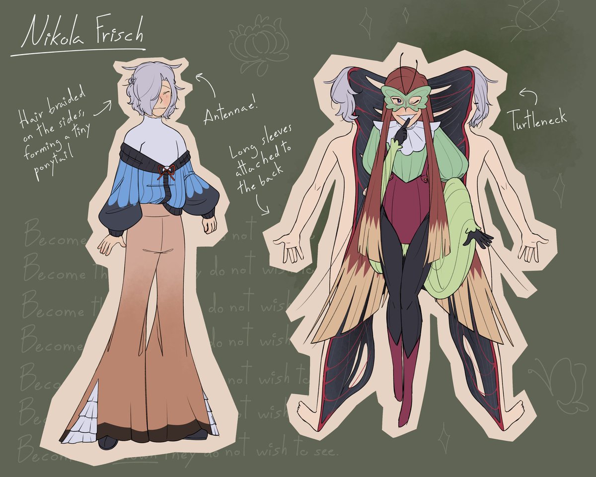 Belugalovers's tweet photo. Redesigns for Artfight!! #oc https://t.co/K59uQLii2s
