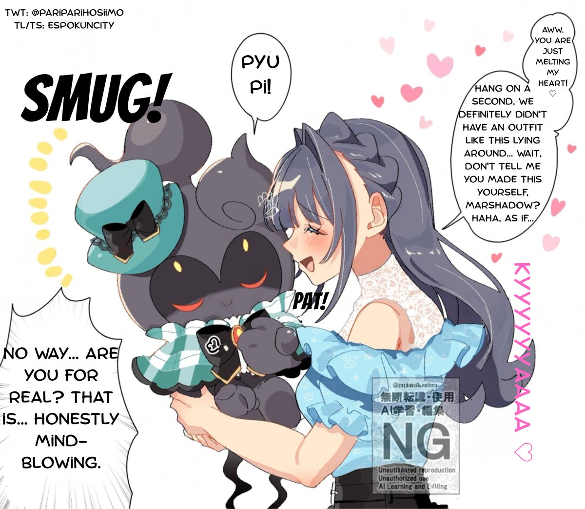 EspokunCity's tweet photo. Cosplay by @pariparihosiimo
Please support the original artist work
#PokemonTranslation #Pokemon #Marshadow
--------------------------------------------
The cuteness of Marshadowㅤㅤㅤ https://t.co/TvHSzYKAZ6