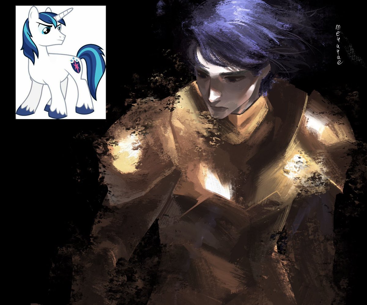 merurae_art's tweet photo. husband arrived #MLP https://t.co/eEppI9wa37
