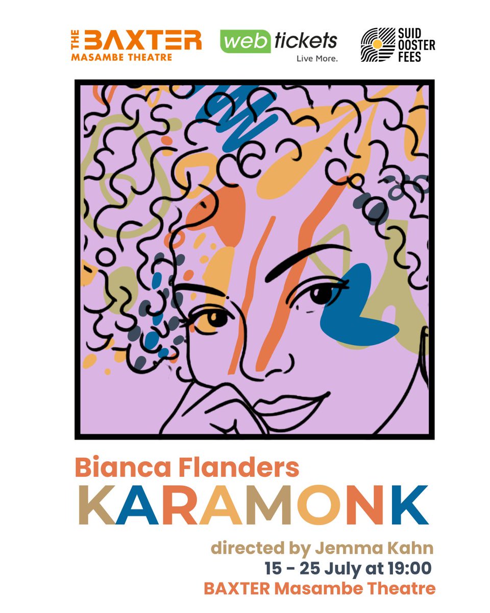 BaxterTheatre's tweet photo. Get ready for KARAMONK at The Masambe Theatre this July! This playful Kamishibai Cabaret features award-winning Bianca Flanders and promises quirky South African stories with humour and stunning visuals. From July 15–25, 2026. Book now on Webtickets: https://t.co/rnBeBf3AS3 https://t.co/IIi9LuYr87