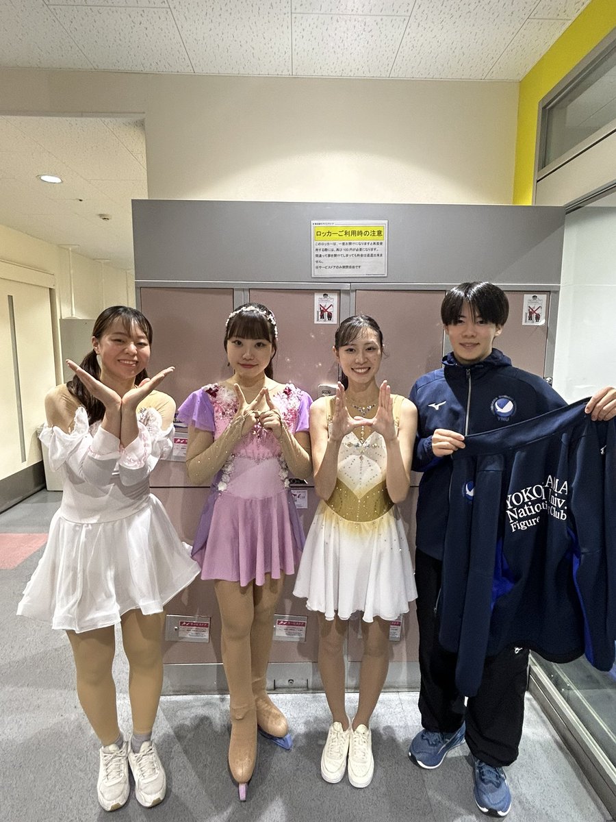 figureskateynu's tweet photo. 6月20日、横浜銀行アイスアリーナで開催された「横浜市民フィギュアスケート大会 ヨコハマシティカップ」に、弊部から2名、OG1名が出場しました。
Instagramの投稿もぜひご覧ください！
https://t.co/oitJLSapn5 https://t.co/gdtbgu0hcL