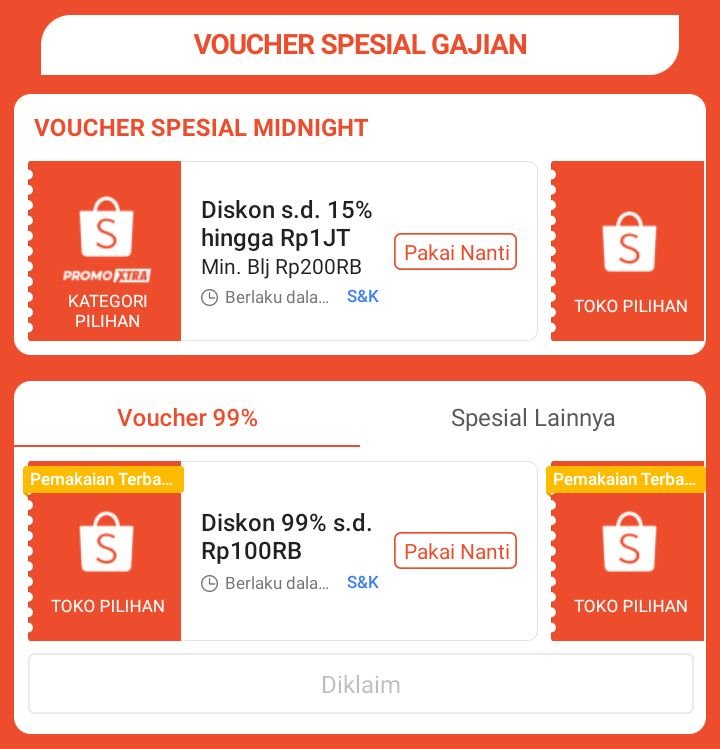 chiperhid's tweet photo. jangan lupa klaim voucher 99%
plus pantengin info tebus murahnyaa
https://t.co/6GwRweTgQT https://t.co/5ATykbejj4