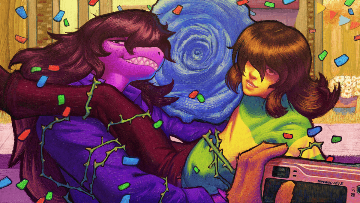 Name_is_Less's tweet photo. #DELTARUNE TODAY https://t.co/nbFJjsUsLn