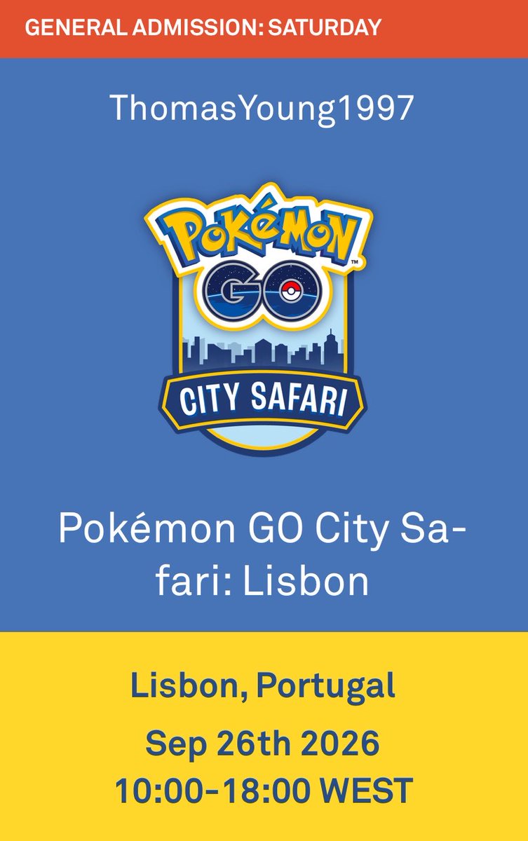 ThomasYoung97_'s tweet photo. First time going to Portugal 🇵🇹

If anyone is going and wants to build friendship/go for lucky, then let me know🫡

#pokemongo #pokemongofriendcode https://t.co/v1OgzHhaMy
