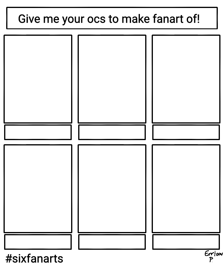 ErrianP25897's tweet photo. Oc art time. Give me your oc and I am going to pick six oc to draw.  #SixFanarts https://t.co/GrSAeWcdsV