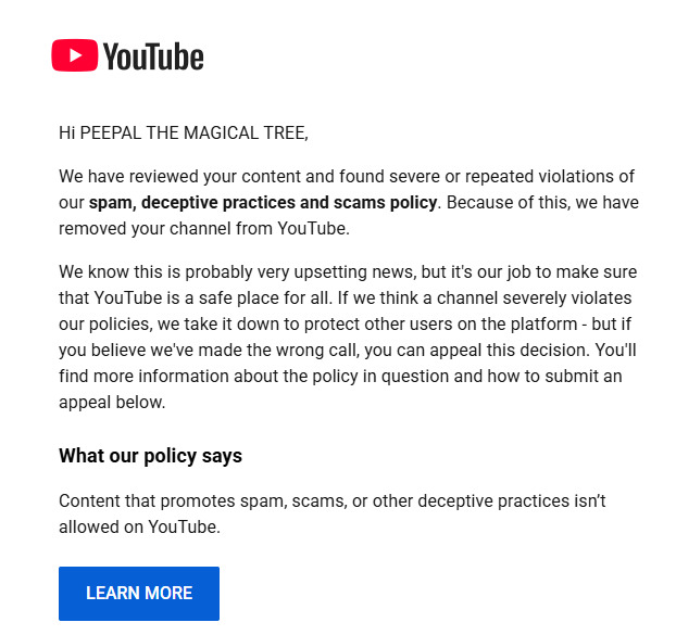 PEEPAL_TMT's tweet photo. Dear @TeamYouTube, my channel https://t.co/K7NjoQTP2E was terminated despite my appeal. My content is strictly educational/historical. I suspect these flags are bad-faith, coordinated reports intended to silence historical truth. Plz escalate for a manual review of the origin. https://t.co/WdyJV0Iaac