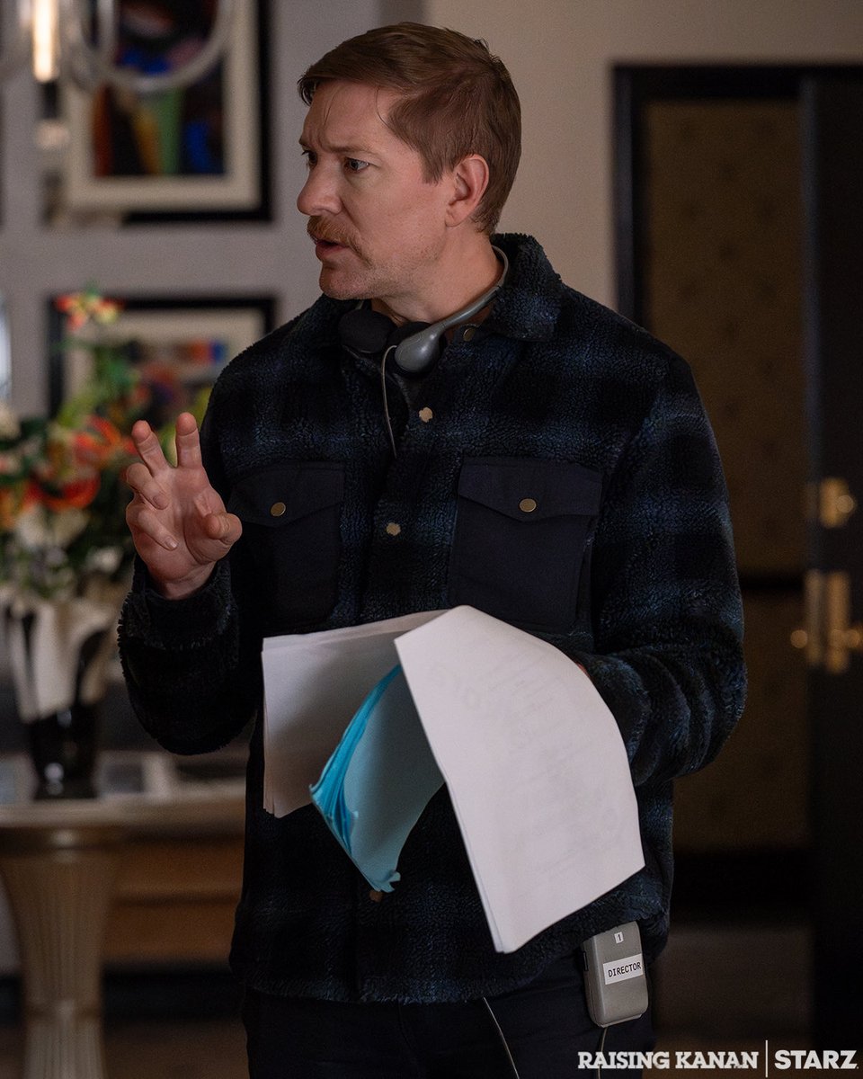 50cent's tweet photo. My guy @JosephSikora4 directed this weeks episode of Raising Kanan this you must see 🔥 Get your official POWER merch here • https://t.co/bcONdGEnBI https://t.co/Mm5lTOpxRb