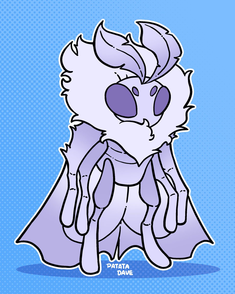 MrPatataDave's tweet photo. LA POLILLA! Diseñando personajes (y subiéndolas bajo mi nuevo nombre) 
#cartoon #moth #characterdesign #polilla https://t.co/7c8dsTzLBE