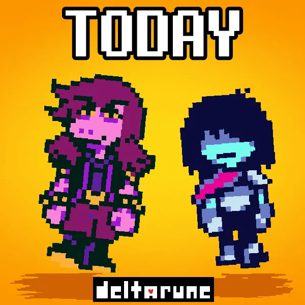YangGaming_SFan's tweet photo. DELTARUNE TOMORROW #deltarunech5 https://t.co/Ouq12hgE0A