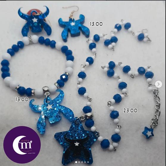 acess_moon's tweet photo. ➡️ Acessórios feitos sob encomenda 📦  e a pronta entrega. Colar 23.00/Brincos 13.00/Pulseira 13.00 
.
🛵Entregas via app (o cliente solicita) - a combinar
 💳Aceitamos cartões, pix e dinheiro
📑Faça sua encomenda antecipadamente 

#Manaus #amazonas #caprichoso⭐️ #garantido❤️ https://t.co/apOlciyKMB