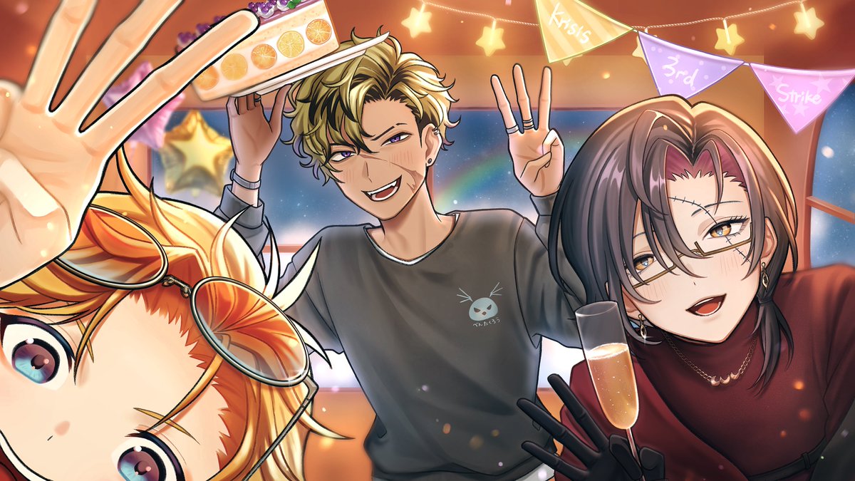 mugi_dk's tweet photo. ㊗️3周年㊗️
#Krisis3rdStrike #zalillust #Vantalism #YuDrawWilson https://t.co/00r79hZNeS