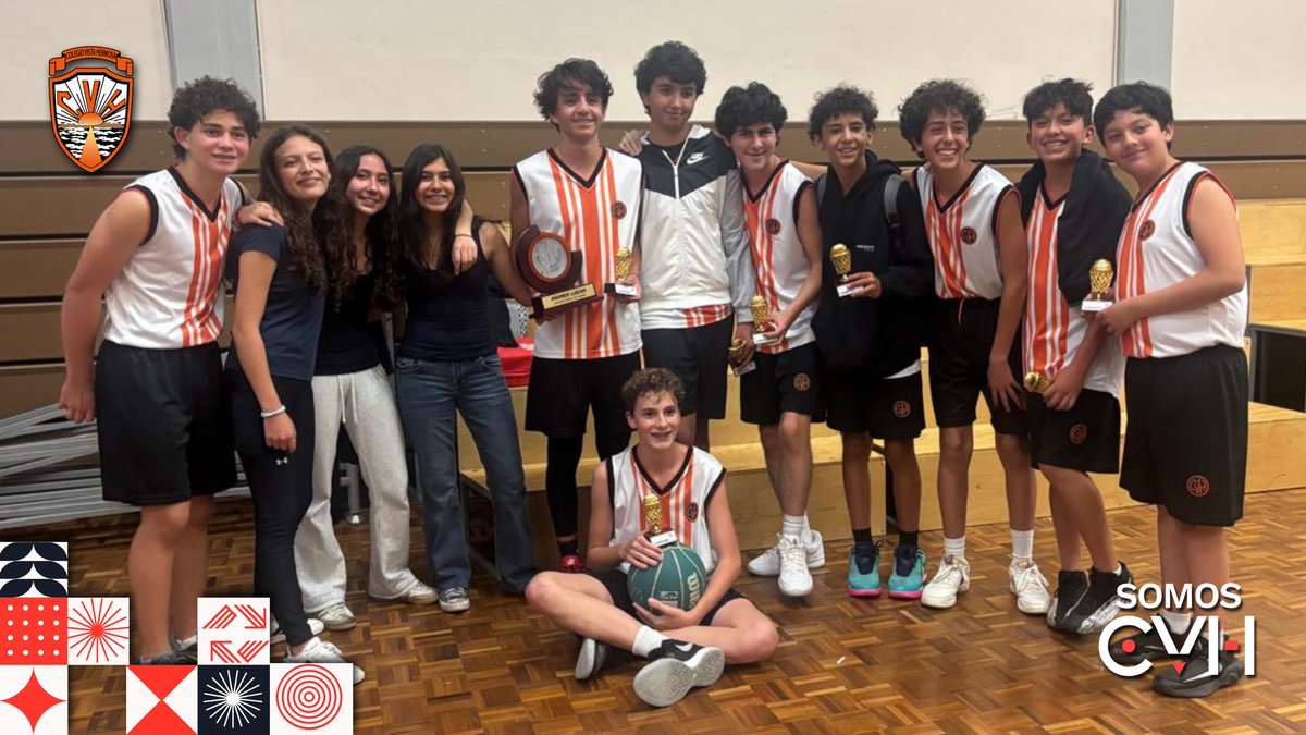 CVH_MX's tweet photo. 📌 ¡Campeones de la categoría Juvenil A! 🏆🏀

Con esfuerzo, disciplina y trabajo en equipo, nuestros alumnos se coronan campeones del Torneo de Liga PRO BASKET 2026. 

#SomosCVH #LigaProBasket2026 #ColegioVistaHermosa #BasketCVH https://t.co/nkxTZ0h3r6