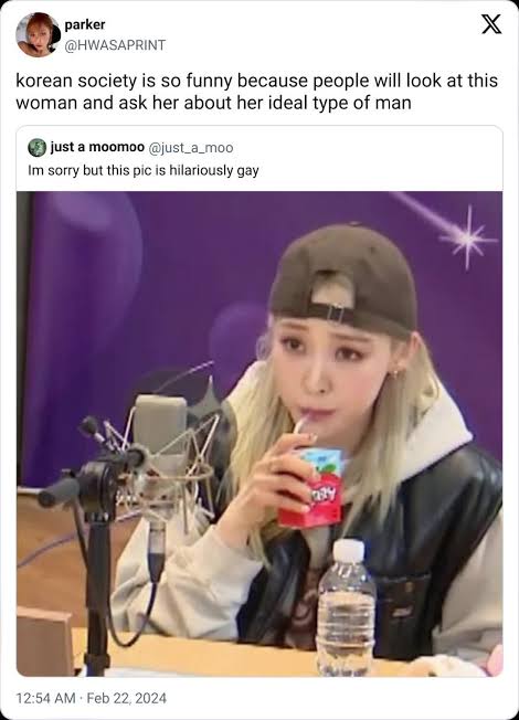 eommuti's tweet photo. "all women are beautiful"
"what about men?" https://t.co/m6ot7ZakEc
