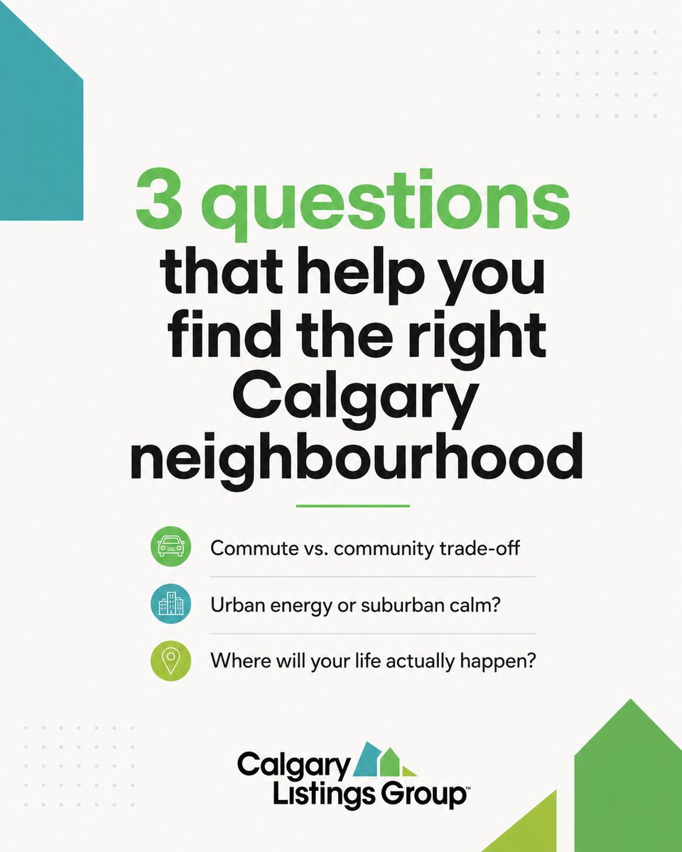 CrystalTost's tweet photo. Springbank Hill and Inglewood are both great places to live in Calgary. They're also almost nothing alike.

The buyers who feel most at home a few years in aren't the ones who fell hardest for the house. They got honest about the life they were buying into. https://t.co/cIi1m9lsAi